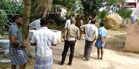 கல்லூரி மாணவியை கொன்றவரின் வீட்டுக்கு தீ வைப்பு