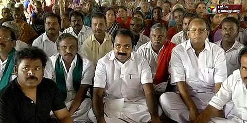 ஹைட்ரோ கார்பனுக்கு எதிராக 100ஆவது நாளாக போராட்டம்