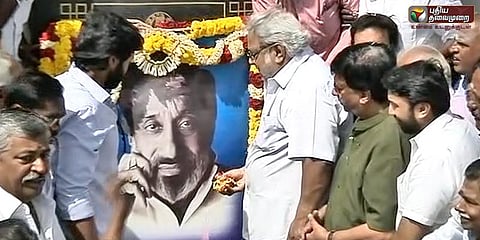 சிவாஜி சிலையை எங்கு வைத்தாலும் மகிழ்ச்சி: ராம்குமார்