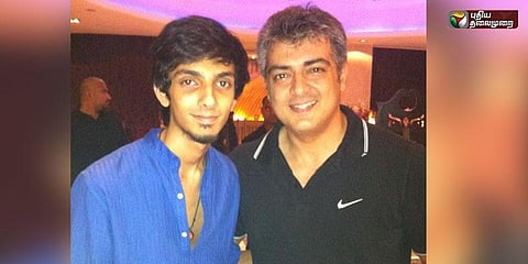 அஜீத் போன்.. அதிர்ச்சியில் கண்கலங்கிய அனிருத்!