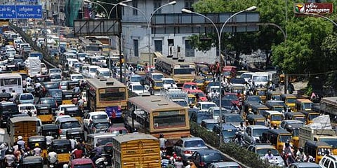 போக்குவரத்து நெரிசலை டுவிட்டரில் தெரிவிக்கலாம் - காவல்துறை