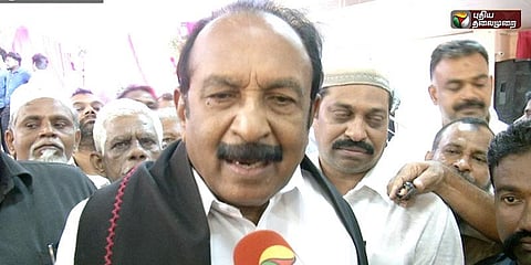 நீட் விவகாரத்தில் மத்திய அரசு ஆணவப் போக்கு: வைகோ