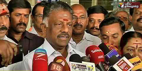 ஆறுகுட்டி தானாகவே இணைந்தார், தானாகவே விலகினார்: ஓபிஎஸ் கருத்து