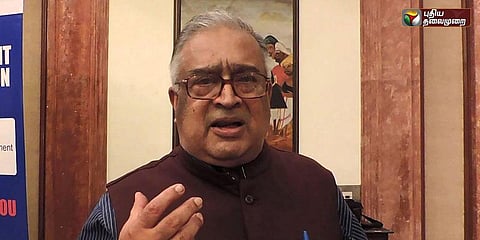 மரபணு மாற்ற பருத்தியை நான் அனுமதித்து தவறு: டிஎஸ்ஆர் சுப்பிரமணியம் வருத்தம்