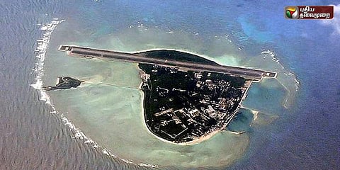 சர்ச்சைக்குரிய கடல்பகுதியில் தீவுக்குள் தியேட்டர் திறந்த சீனா