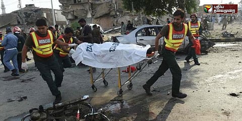 பாக். பஞ்சாப் மாகாண முதல்வர் வீட்டருக்கே தற்கொலைப் படை தாக்குதல்.. 22 பேர் உயிரிழப்பு