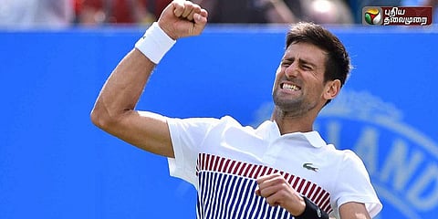 காயத்தால் அவதிப்படும் ஜோகோவிச்.. அமெரிக்க ஓபனில் பங்கேற்பது சந்தேகம்