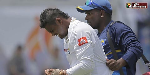 காயம் காரணமாக தொடரில் இருந்து விலகிய இலங்கை வீரர்