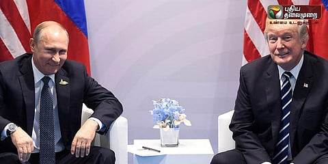 ரஷ்யா மீதான பொருளாதார தடை மசோதா - டிரம்பின் உத்தரவுக்காக அனுப்பி வைப்பு