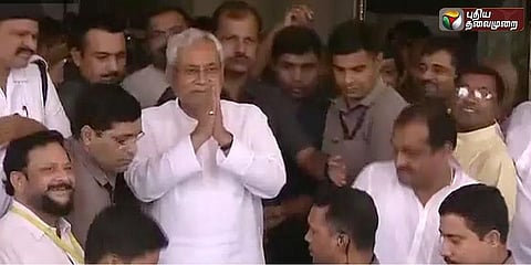 நம்பிக்கை வாக்கெடுப்பில் நிதிஷ் குமார் அரசு வெற்றி