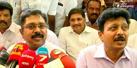 நீண்ட இடைவேளைக்குப் பிறகு டிடிவி தினகரன் - திவாகரன் சந்திப்பு