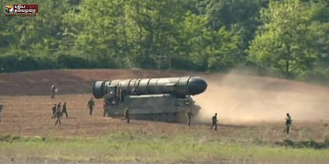 கண்டம் விட்டு கண்டம் பாயும் ஏவுகணை; வடகொரியா சோதனை