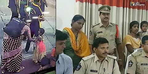 திருப்பதியில் கடத்தப்பட்ட சிறுமி பெங்களூருவில் மீட்பு