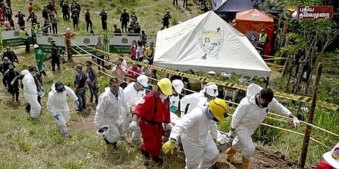 சட்டவிரோத தங்கச் சுரங்கத்தில் வெடி விபத்து... சோதனையிட சென்ற 6 அதிகாரிகள் பலி