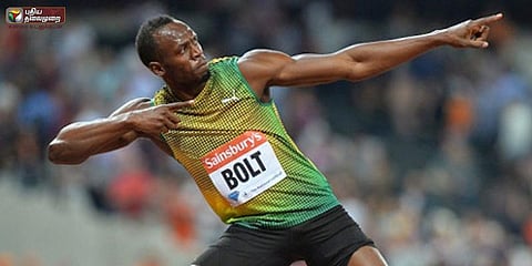 உலகின் அதிவேகவீரர் உசேன் போல்ட்டின் சாதனைகள் (வீடியோ)