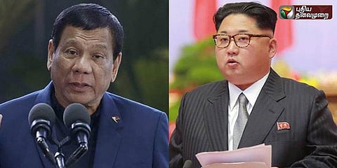 வடகொரிய அதிபர் ஒரு முட்டாள்: பிலிப்பைன்ஸ் அதிபர் காட்டம்