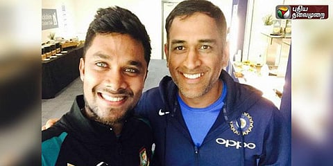 தோனி ஒரு லெஜண்ட்… புகழும் வங்கதேச இளம் வீரர்