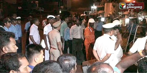 விடுதலையான மீனவர்களை பசியோடு பல மணிநேரம் காக்க வைத்த கடலோரக் காவல்படை