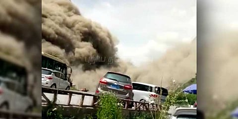 சீனாவின் சிச்சுவான் மாகாணத்தில் நிலச்சரிவு