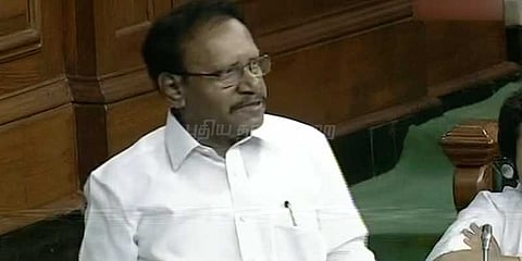 நாடாளுமன்றத்தில் தமிழில் பேசிய தம்பிதுரைக்கு எதிர்ப்பு