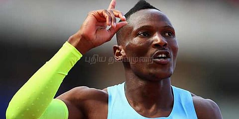 விளையாட விடாமல் தடுப்பதா?: கொந்தளித்த தடகள வீரர்