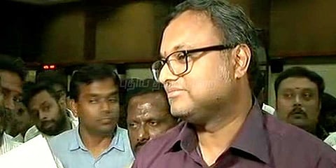 லுக் அவுட் சுற்றறிக்கையை ரத்து செய்ய கார்த்தி சிதம்பரம் மனு