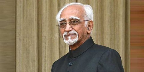 அன்சாரி கருத்துக்கு பாஜக கண்டனம்