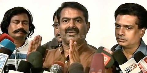 தன்மானத்திலிருந்துதான் தற்காப்பு பிறக்கிறது: சீமான்