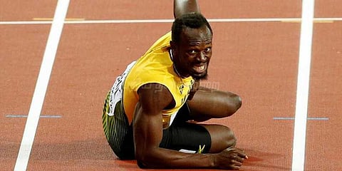 சரிந்தது ‘வேகம்’: காயத்துடன் விடைபெற்றார் போல்ட்