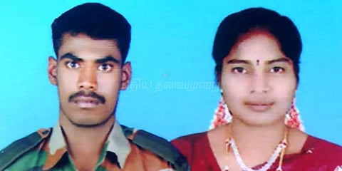 காஷ்மீரில் தமிழக ராணுவ வீரர் வீரமரணம்