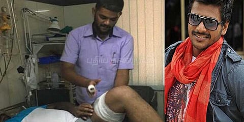 கன்னட நடிகருக்கு கத்திக்குத்து: பெங்களூரில் பரபரப்பு