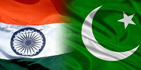 இந்தியா-பாக். இரு தேசிய கீதத்தையும் இணைத்து புதிய பாடல்