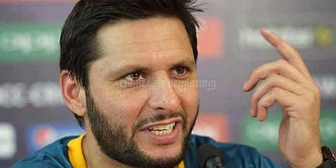 சுதந்திர தினம்: பாக். கிரிக்கெட் வீரர் ஷாகித் அப்ரிடி வாழ்த்து