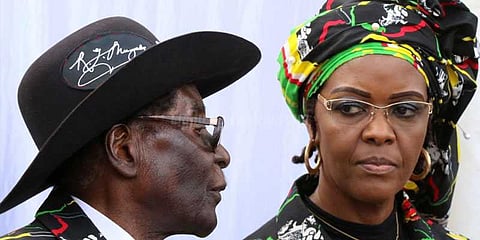 மாடல் அழகியை தாக்கிய அதிபர் மனைவி