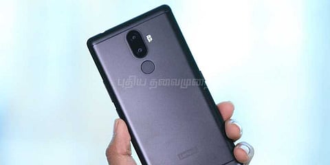 டூயல் லென்ஸ் கேமராவுடன் லெனோவோ K8 நோட்