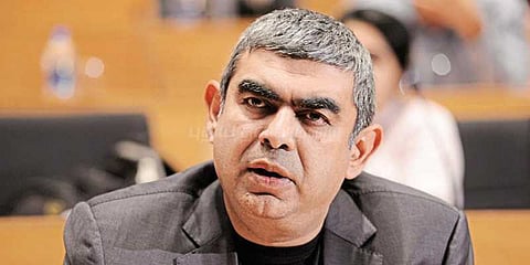 இன்போசிஸ் சிஇஓ ராஜினாமா: பங்குகள் சரிவு