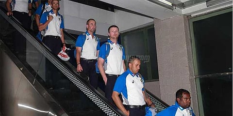 ஆஸி. கிரிக்கெட் அணிக்கு பலத்த போலீஸ் பாதுகாப்பு