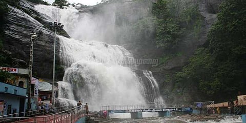 தொடர் மழையால் குற்றால அருவிகளில் தண்ணீர் வரத்து அதிகரிப்பு