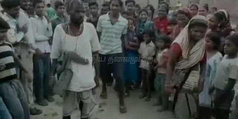 சிறுமிக்கு பாலியல் தொல்லை தந்தவருக்கு தர்மஅடி - பொதுமக்கள் ஆவேசம்