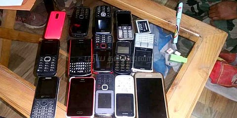 சிறையில் 20 செல்ஃபோன்கள் பறிமுதல்!
