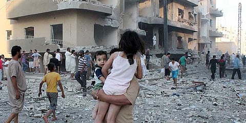 பொதுமக்கள் வெளியேற சிரியாவில் சண்டையை நிறுத்த வேண்டும்: ஐ.நா. வேண்டுகோள்