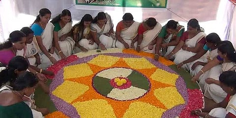 ஓணம் பண்டிகையை வரவேற்கும் பத்மநாபபுரம் அரண்மனை