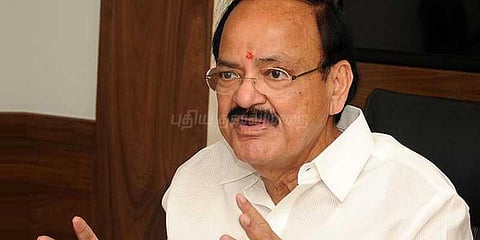 சென்னை வருகிறார் குடியரசுத் துணை தலைவர் வெங்கையா நாயுடு