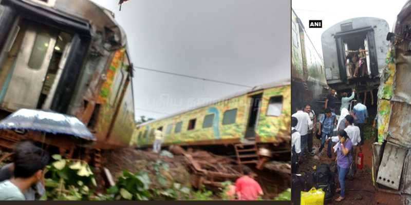 துரந்தோவில் விரைவு ரயில் தடம் புரண்டது - தொடரும் விபத்துகளால் பயத்தில் பயணிகள்