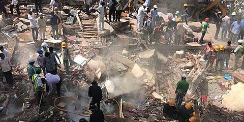 மும்பையில் கட்டட விபத்து: பலி எண்ணிக்கை 34 ஆக உயர்வு