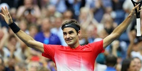 அமெரிக்க ஓபன் டென்னிஸ்: 2ஆவது சுற்றில் ஃபெடரர் போராடி வெற்றி