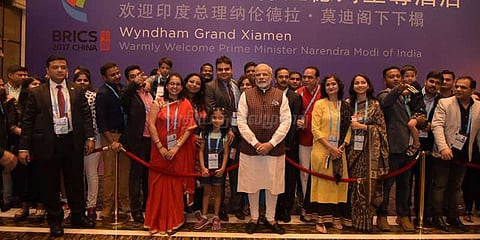 சீனா சென்றார் பிரதமர் மோடி