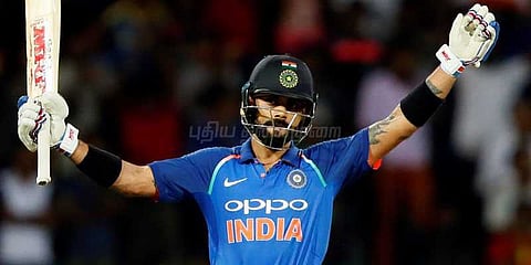 ரிக்கி பாண்டிங் சாதனையை சமன் செய்தார் விராட் கோலி