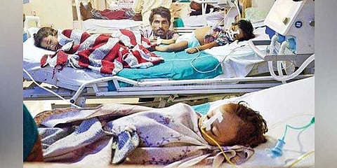 தொடர்கிறது ஆக்சிஜன் பற்றாக்குறை: உ.பி.யில் மீண்டும் 49 குழந்தைகள் மரணம்