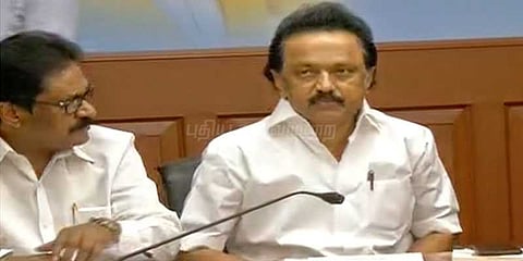 கிருஷ்ணசாமி மீது சட்டரீதியான நடவடிக்கை: ஸ்டாலின்